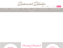 Tablet Screenshot of butterscotchblankees.com